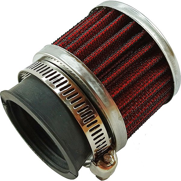 Filtro de ar esportivo 36mm C100 Biz 98/05 Biz125 06/08 Neo115 Crypton105 Honda Yamaha alta vazão