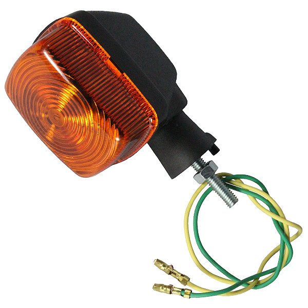 Pisca seta dianteiro e traseiro YBR125 XTZ125 2000 a 2008 laranja