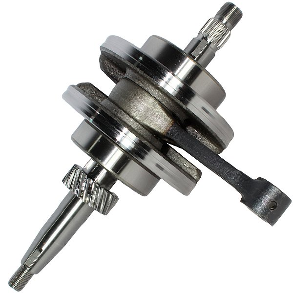 Virabrequim girabrequim completo com biela CG125 Today Titan ML125 1983 a 1999 XLR125 1997 a 1999 com rolamento