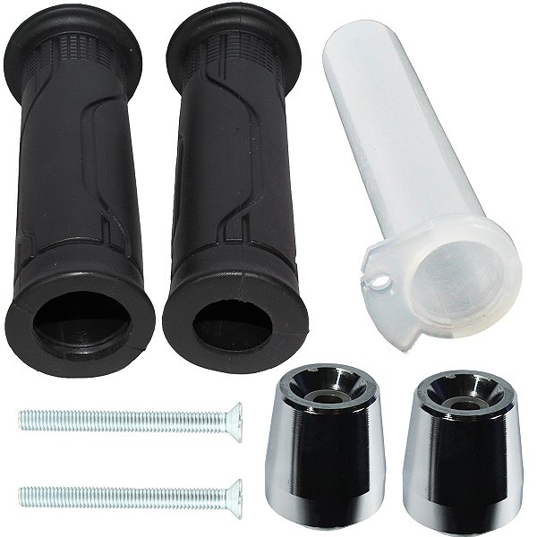 Par de manopla do acelerador CG125 CG150 CG160 Fan Titan Start Sport Cargo Today Turuna ML125 riscadinha roldana peso