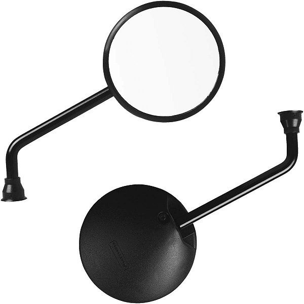 Retrovisor espelho moto C100 Biz 1998 a 2005 Lente plana Honda Par