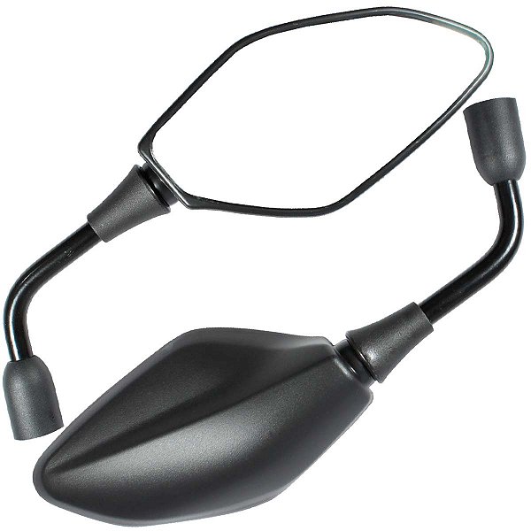 Retrovisor espelho moto MT03 MT07 MT09 Tracer900 GT XTZ1200 Super Tenere Lente Plana Haste Yamaha Par