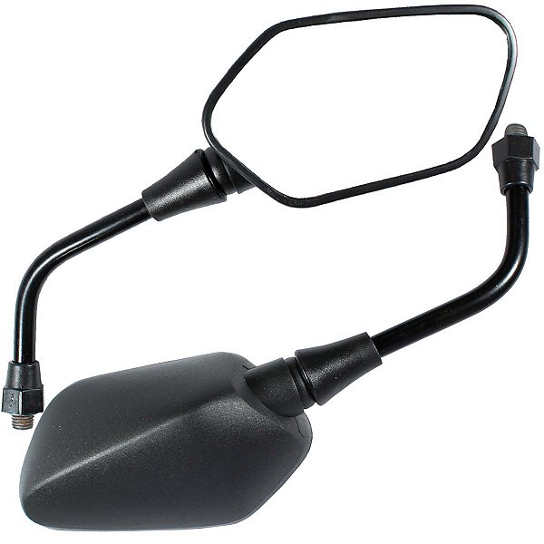 Retrovisor espelho moto mini CB300R 2009 a 2015 Lente plana Honda Par