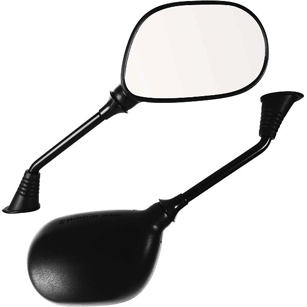 Retrovisor espelho moto Burgman125 2006 a 2010 Lente plana Suzuki Par