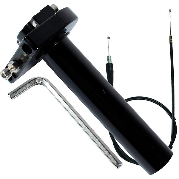Acelerador punho giro rápido alumínio com cabo universal CRF150 CRF230 CRF250 TTR230 CG125 CG150 Fan Titan NXR Bros