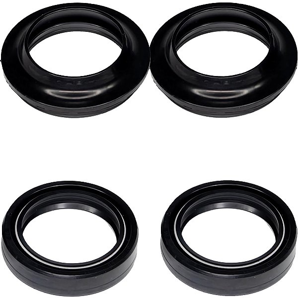 Kit retentor de bengala garfo CBX250 Twister CB300 YS250 Fazer CB500 CBR250 com guarda pó