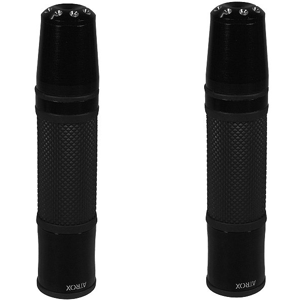 Par de manopla do acelerador universal ZX-375-0 CG125 CG150 CG160 Fan Titan Start Bros XRE CB YBR XTZ Twister com peso