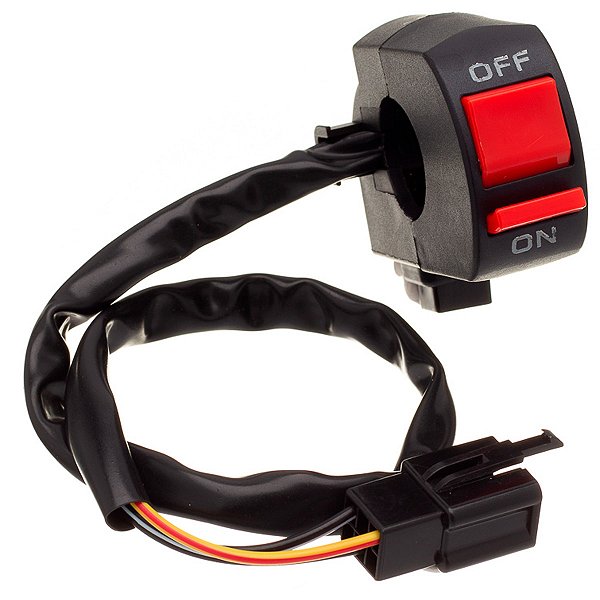 Interruptor de partida e emergência NXR125 NXR150 2003 a 2008