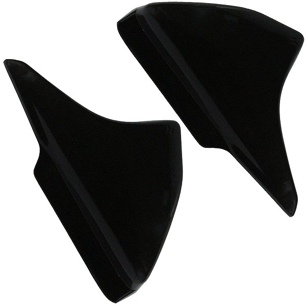 Tampa lateral CG150 Titan 2004 a 2008 par preto