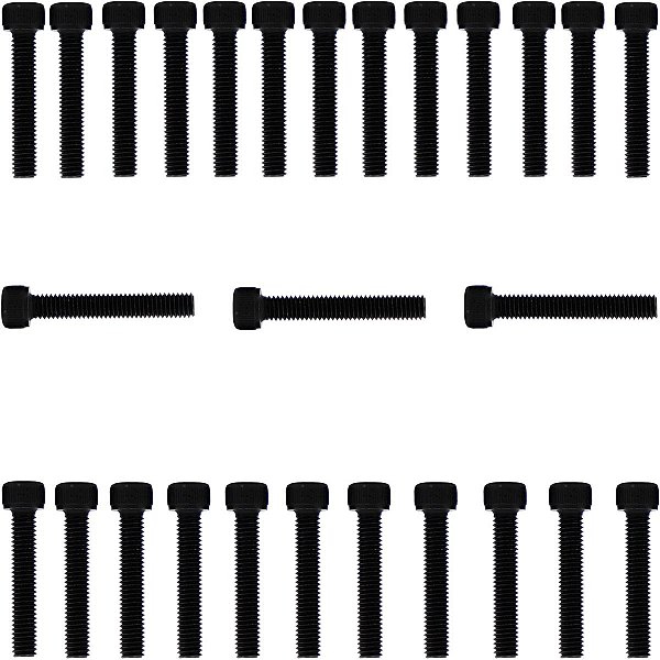 Kit parafusos aço liga tampa motor lateral esquerda+direita CBR900RR Fireblade 1992 a 1999 CBR900 Honda