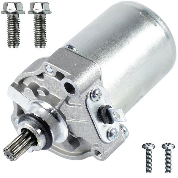 Motor de partida arranque Biz110 Biz110I Pop110 Pop110I 2016 em diante com parafusos