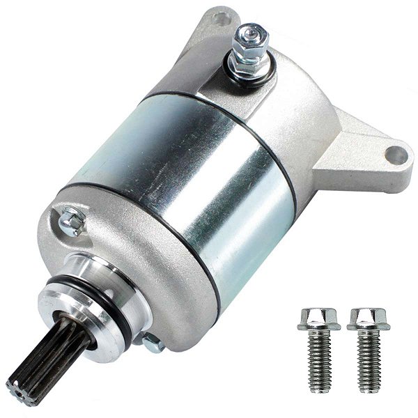 Motor de partida arranque CG150 Titan Fan Sport 2004 a 2015 CG125 Fan 2009 a 2015 NXR125 NXR150 Bros com parafusos