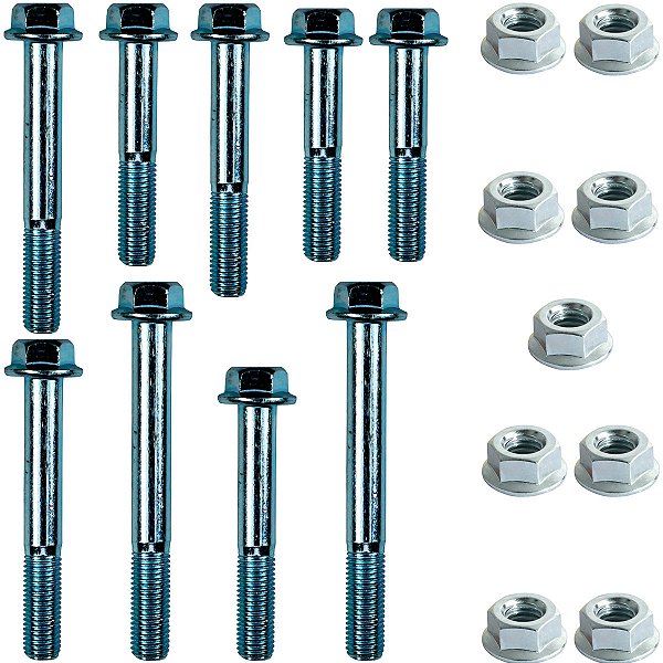 Kit parafusos suporte motor CRF230F 2007 a 2020 Fixação motor Chassi