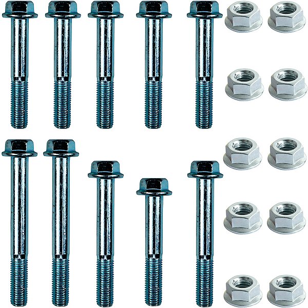 Kit parafusos suporte motor CG125 1977 a 1988 ML125 Turuna125 CG Bolinha Fixação motor Chassi