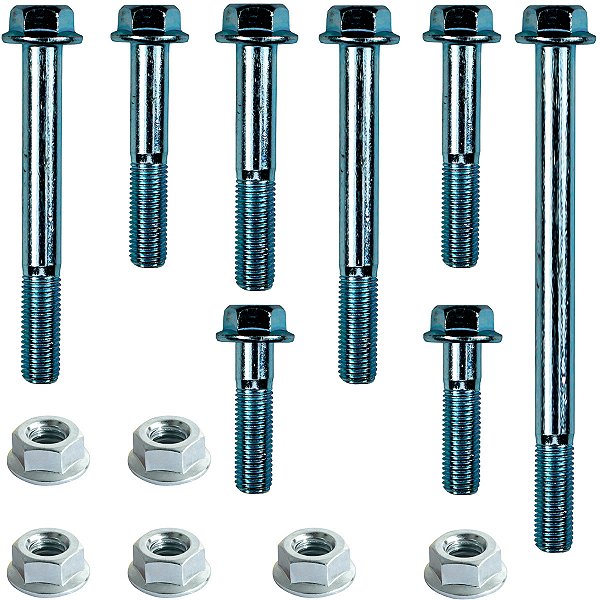 Kit parafusos suporte motor CB300 CB300R 2009 a 2015 Fixação motor Chassi