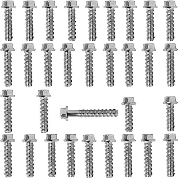 Kit parafusos zincados tampa motor lateral esquerda+direita CRF250L 2013 CRF250 Importada emplacada