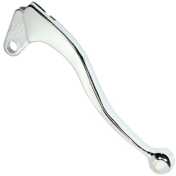 Manete de freio curto mini a tambor YBR125 Factor 2000 a 2016 cromado