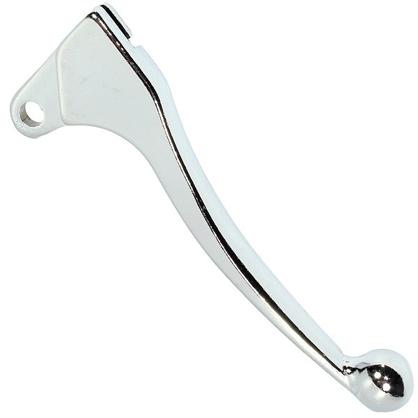 Manete de freio curto mini a tambor CG125 Today 1989 a 1991 XLR125 XLS125 XLX250 NXR125 NXR150 Bros cromado