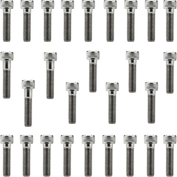Kit parafusos inox tampa motor lateral esquerda+direita CBR900RR Fireblade 1992 a 1999 CBR900 Honda