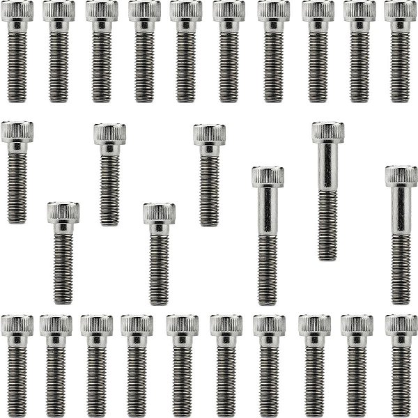 Kit parafusos inox tampa motor lateral esquerda+direita CB1300 Super Four 2007 a 2008 Honda