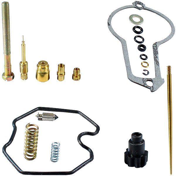 Reparo do carburador XLX350 XLX 350 1988 a 1991