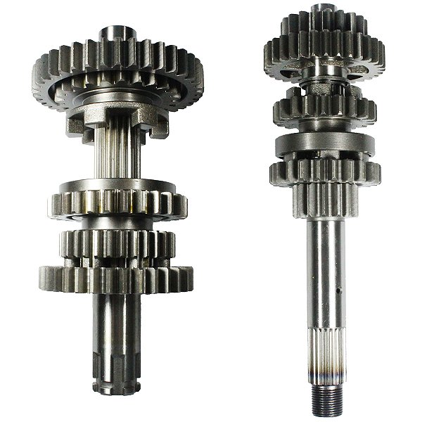 Caixa de câmbio marcha completo CG150 Titan Sport ESD ES 2004 a 2008 partida elétrica