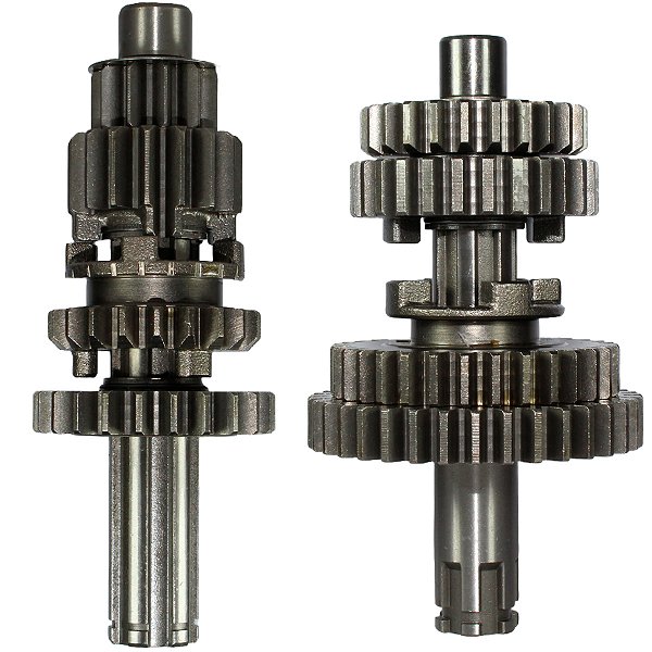Caixa de câmbio marcha completo Shineray XY50 XY50Q Phoenix Gold 2007 em diante