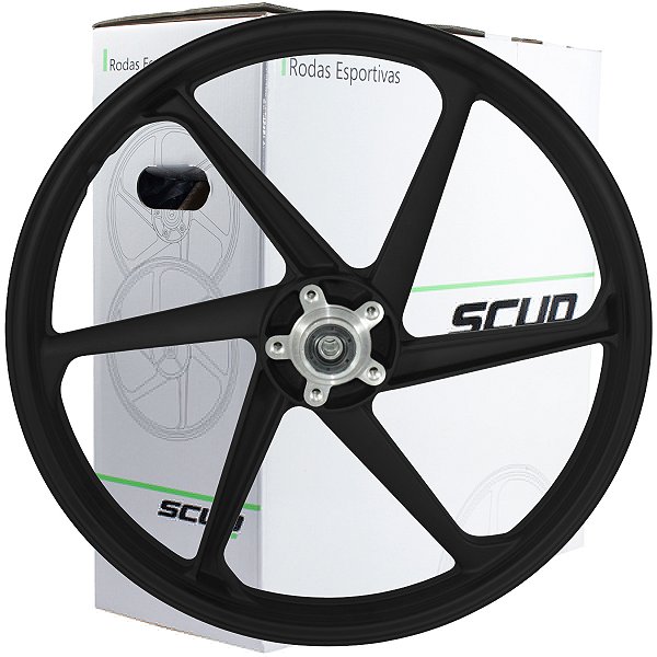 Roda dianteira de alumínio liga leve freio a disco CG150 Fan Titan ESD EX 2004 a 2013 com rolamentos Scud
