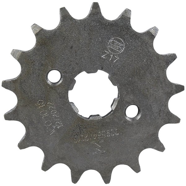 Pinhão de transmissão relação 17 dentes CG125 CG150 CG160 Fan Titan Start Sport NXR125 NXR150 NXR160 Bros XRE190