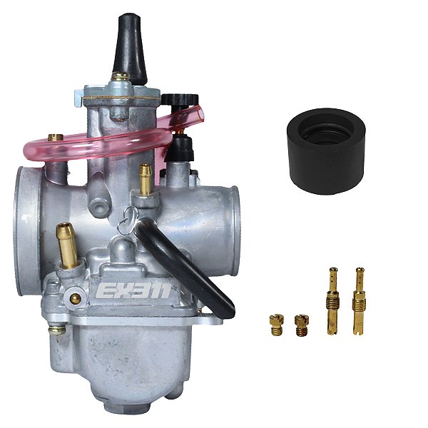 Carburador universal modelo Koso PWK Keihin com Powerjet CRF230 CG125 CG150 YBR125 YBR150 BIZ BROS