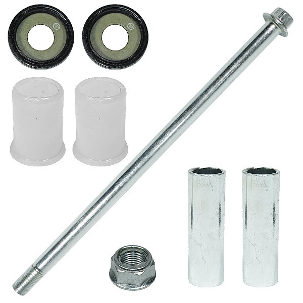 Eixo kit quadro elástico balança completo YS150 Fazer YBR125 YBR150 Factor com porca e buchas