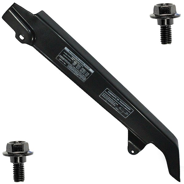 Protetor porta cobre capa corrente CBX250 Twister 2001 a 2008 com parafusos