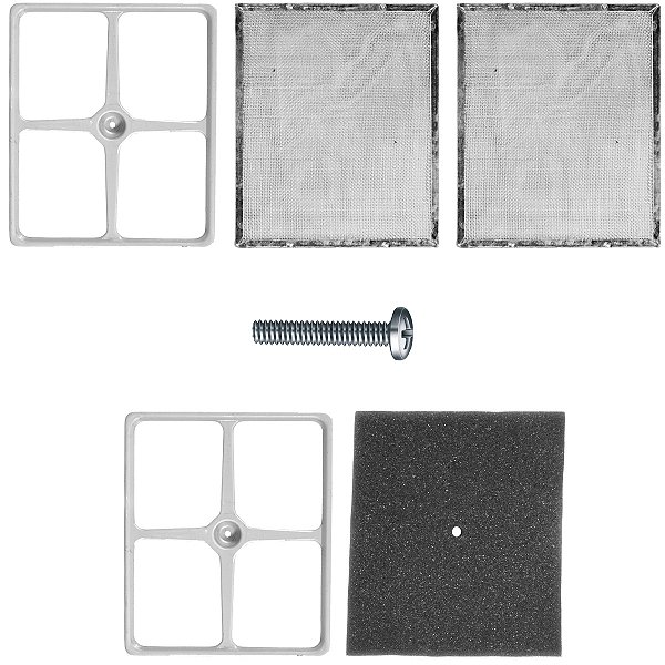 Kit grade tela oca com filtro de ar CG125 Today Titan ML125 Turuna125 1977 a 1999 com parafuso