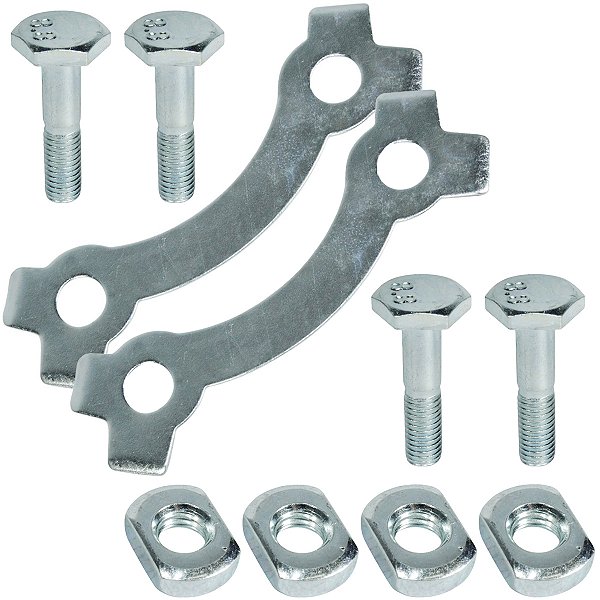 Kit parafusos prisioneiros coroa YBR125 Factor 2000 a 2016 com porca