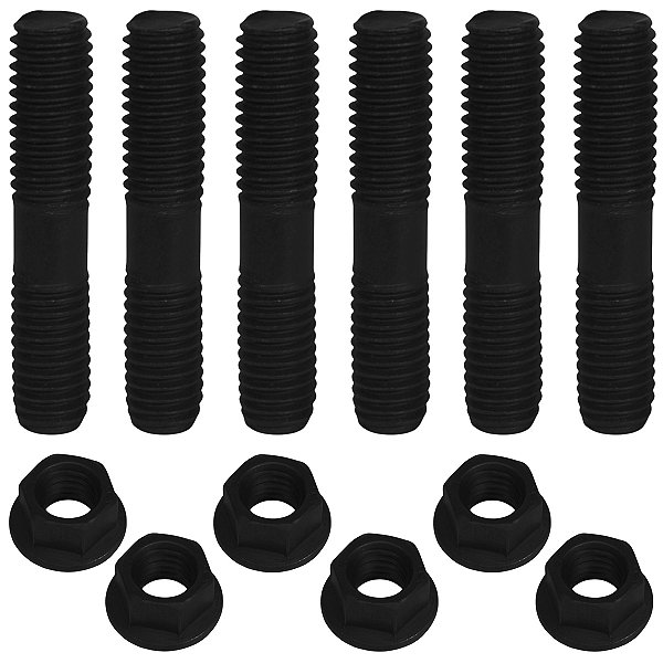 Kit parafusos prisioneiros coroa YS250 Fazer XTZ150 Crosser XTZ250 Lander Tenere com porca
