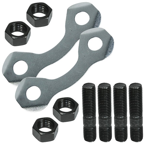 Kit parafusos prisioneiros coroa XTZ125 2003 a 2016 com porca