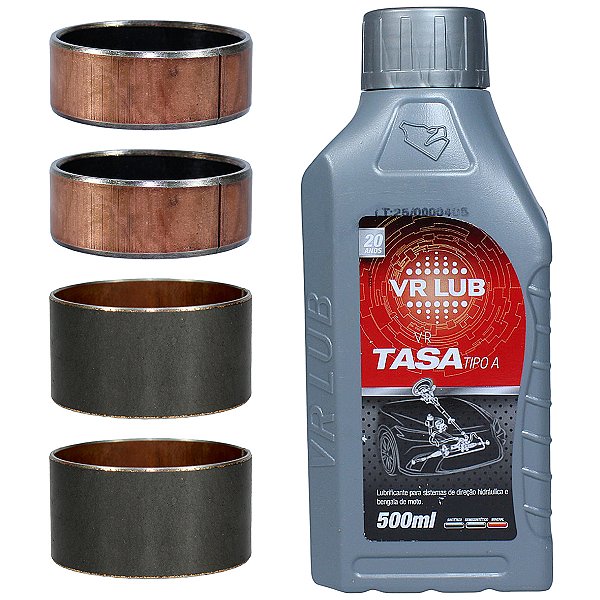 Kit bucha interna externa atrito deslizante do garfo bengala CBX250 Twister CB500 1997 a 2008 CB300R bronzina