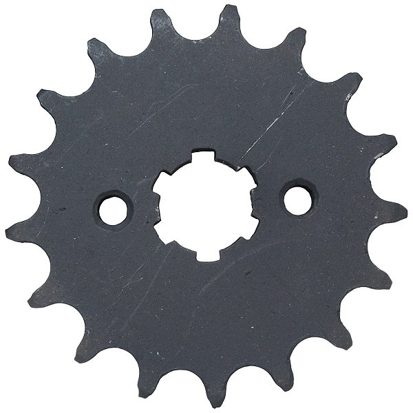 Pinhão de transmissão relação 17 428 YBR125 Factor XTZ125 CG125 Fan Titan Today XLR125 XLS125 XT225 TDM225 DT180 NX150