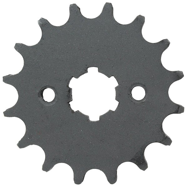 Pinhão de transmissão relação 16 428 YBR125 Factor XTZ125 CG125 Fan Titan Today XLR125 XLS125 XT225 TDM225 DT180 NX150