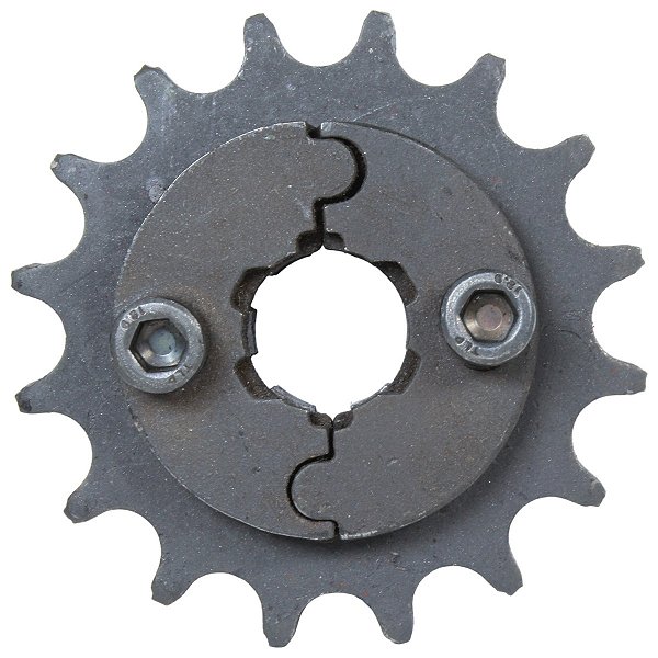 Pinhão de transmissão relação 16 428 Salva Eixo YBR125 XTZ125 CG125 Fan Titan Today XLR125 XLS125 XT225 TDM225 DT180