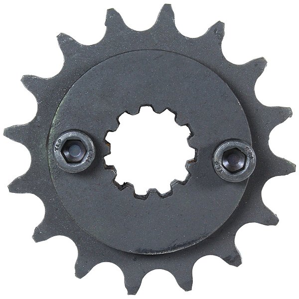 Pinhão de transmissão relação 16 dentes 428 CB300 CB300R XRE300 2009 a 2022 com parafusos