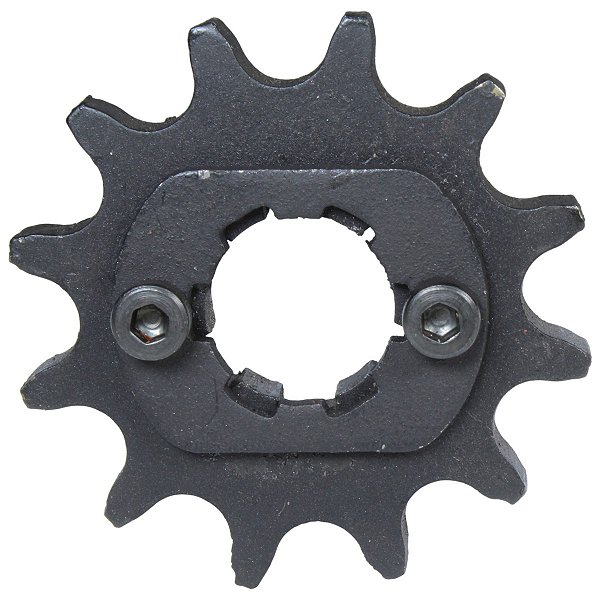 Pinhão de transmissão relação 12 dentes 428 CG125 CG150 CG160 Fan Titan Start Sport NXR125 NXR150 NXR160 Bros XRE190