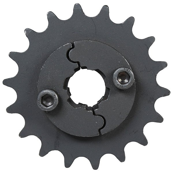 Pinhão de transmissão relação 18 428 CG125 CG150 CG160 Fan Titan Start Sport NXR125 NXR150 NXR160 Bros XRE190 salva eixo