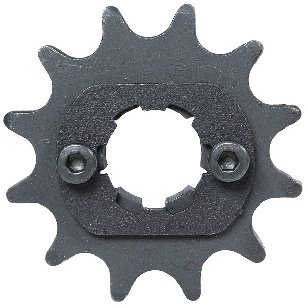 Pinhão de transmissão relação 12 428 YBR125 Factor XTZ125 CG125 Fan Titan Today XLR125 XLS125 XT225 TDM225 DT180 NX150