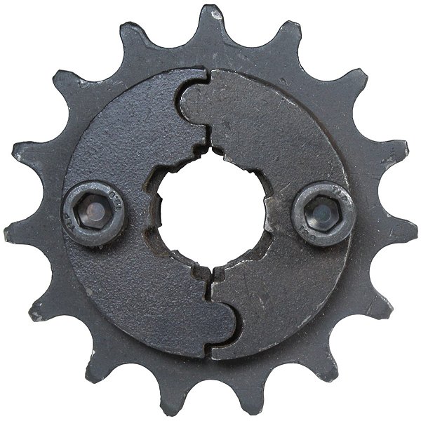 Pinhão de transmissão relação 15 428 Salva Eixo YBR125 XTZ125 CG125 Fan Titan Today XLR125 XLS125 XT225 TDM225 DT180