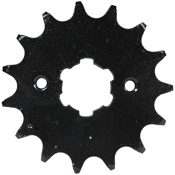 Pinhão de transmissão relação 15 dentes 428 YS150 Fazer YBR150 Factor XTZ150 Crosser YBR125I Factor