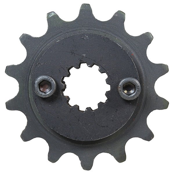 Pinhão de transmissão relação 14 dentes 520 CB300 CB300R XRE300 2009 a 2022 com parafusos