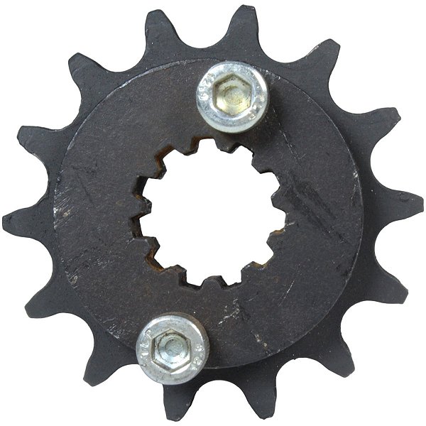 Pinhão de transmissão relação 14 dentes 428 CB300 CB300R XRE300 2009 a 2022 com parafusos