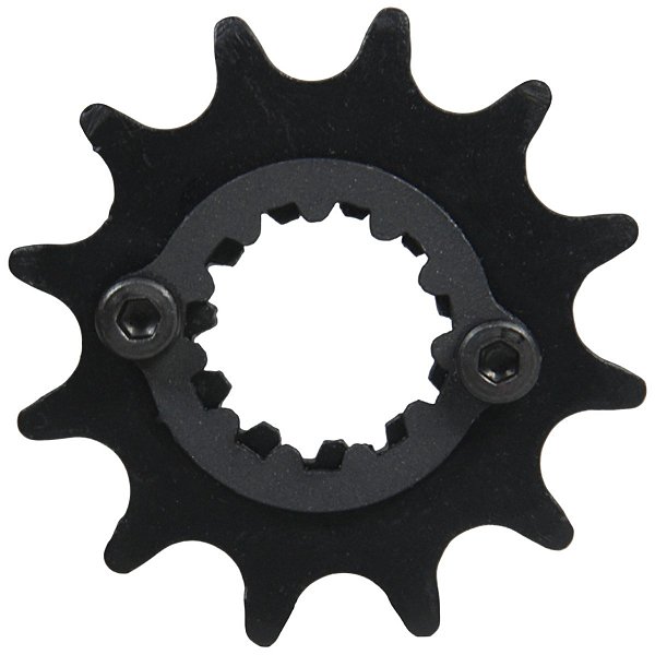 Pinhão de transmissão relação 12 428 CRF250 CRF250F CB250F CBX250 XR250 Tornado CB300F Twister XRE300 Sahara trava