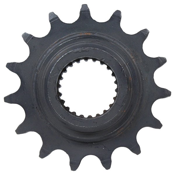 Pinhão de transmissão relação 15 dentes 428 YS250 FZ250 Fazer 2006 em diante XTZ250 Lander 2007 a 2008